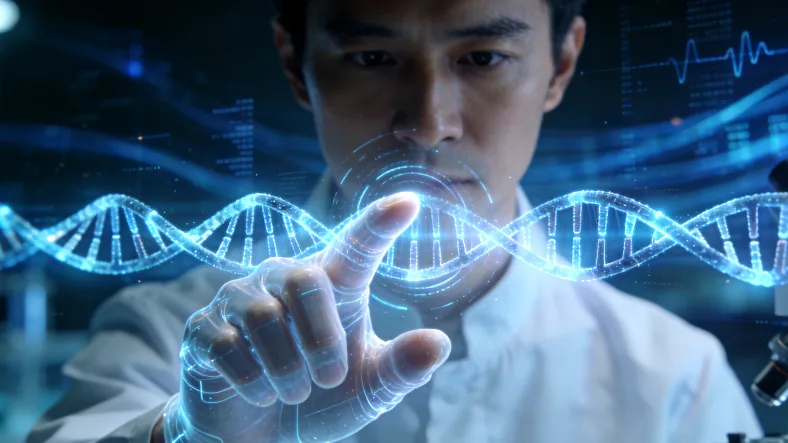 基因检测报告结论页示意图