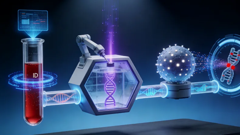 胃癌细胞与正常细胞基因差异示意图