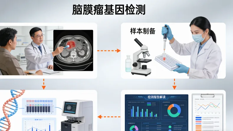 基因检测实验室内部工作场景