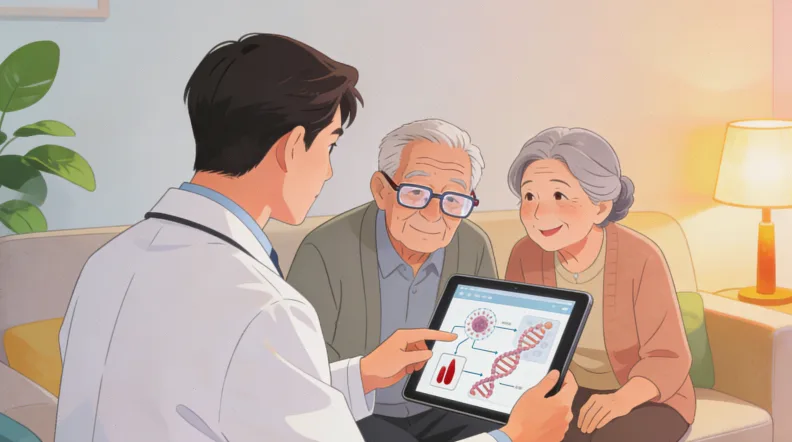 基因检测报告关键部分示例