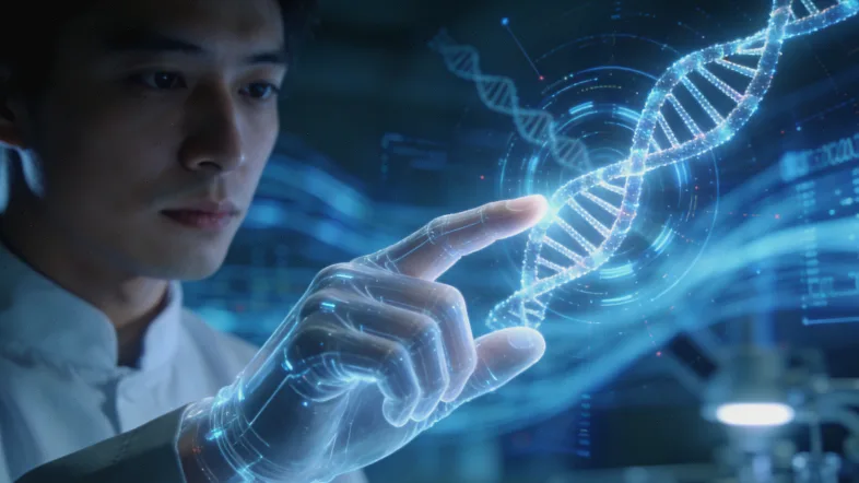 传统检测与三代检测原理对比示意图