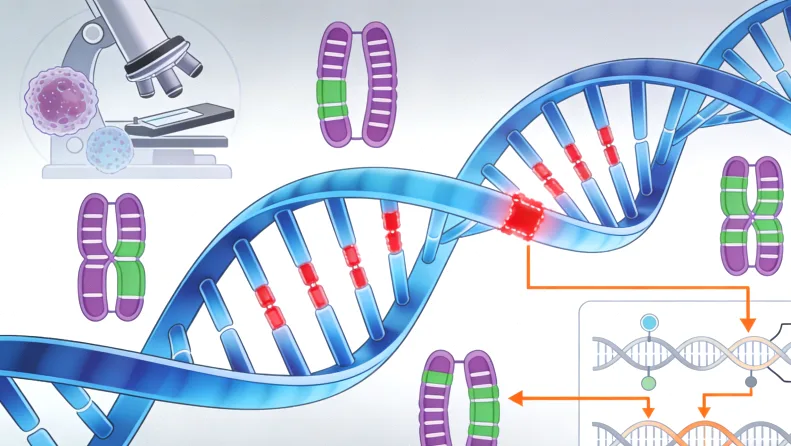 BRCA基因修复DNA损伤的示意图