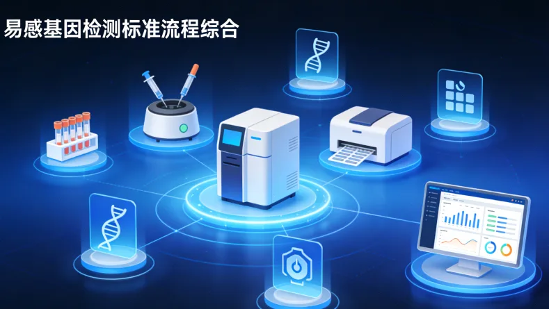 胃癌基因检测核心概念示意图