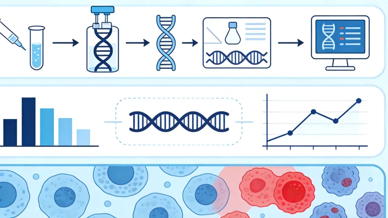 基因检测报告关键信息标注图