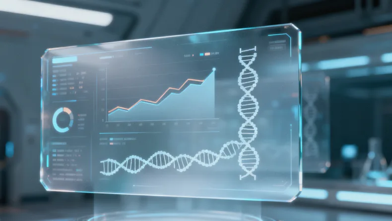基因检测实验室内部工作环境示意