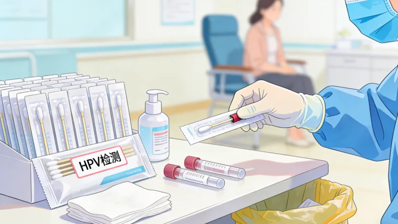 基因检测报告核心部分示意图