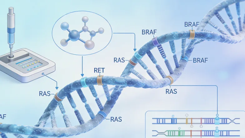 RET基因融合示意图