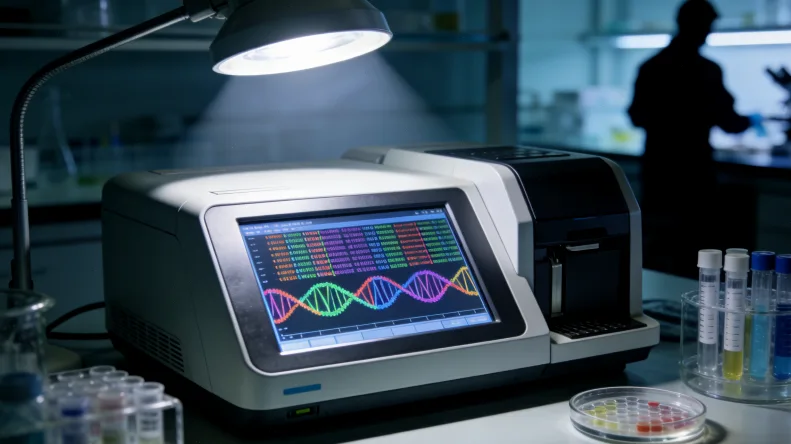 实验室样本处理与质控流程示意