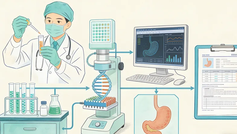 基因检测报告关键部分示例