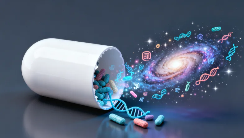 比喻c-MET为细胞表面异常天线的示意图