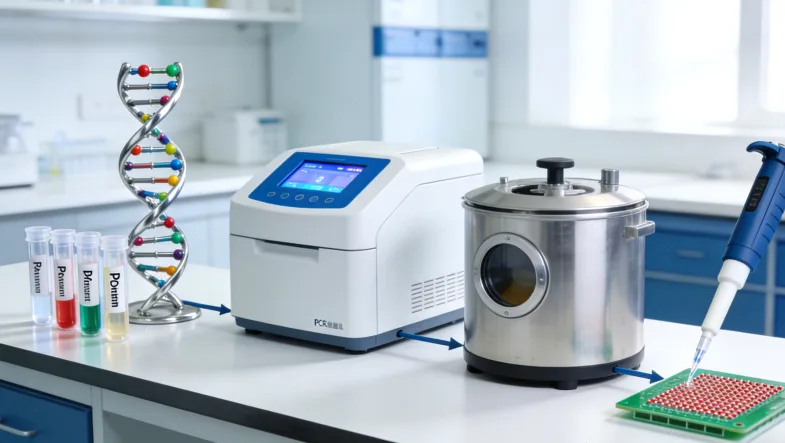 基因检测报告关键信息区域标注示例