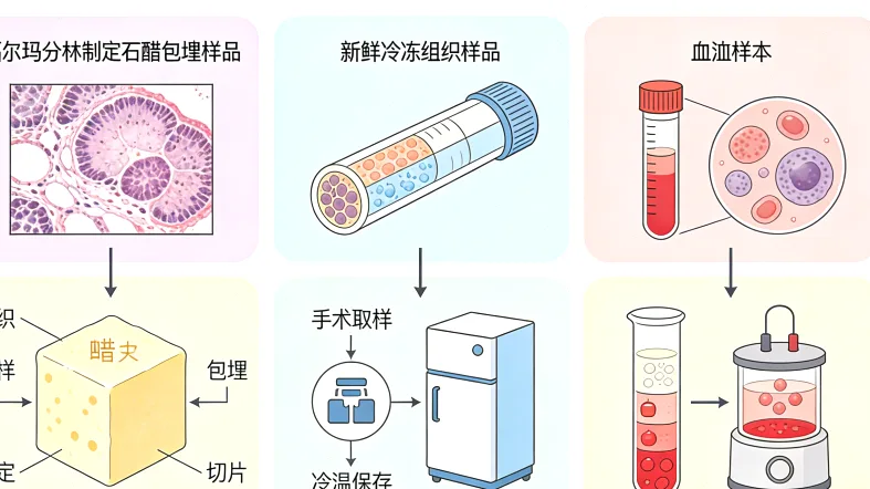 实验室测序工作流程示意图