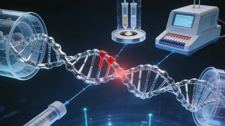 基因检测实验室内部工作环境