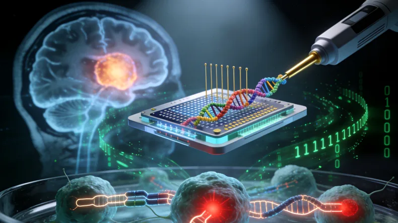 基因检测报告首页关键信息示意