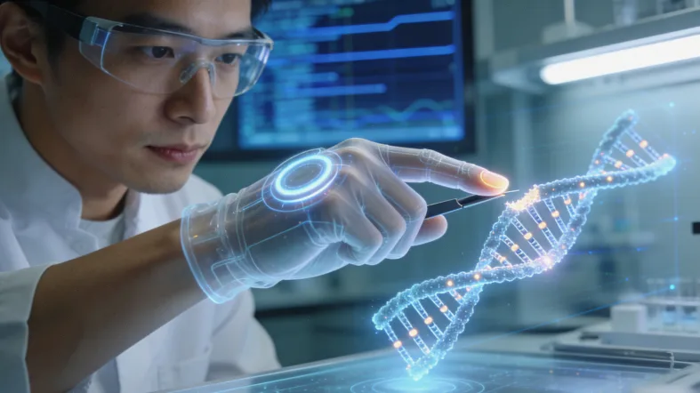 基因修复蛋白工作示意图