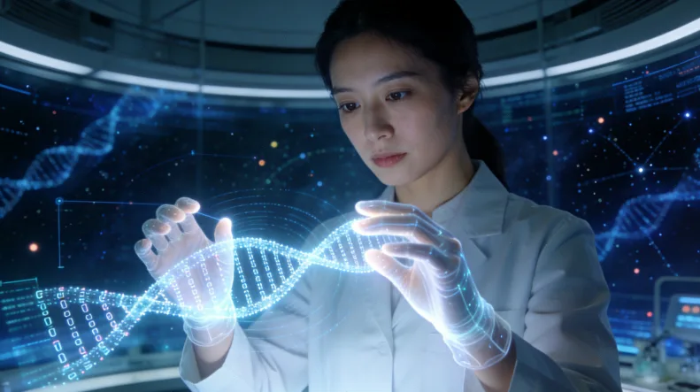 肺癌细胞与基因突变示意图