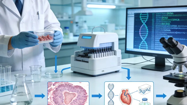肺癌NGS检测报告示例局部图
