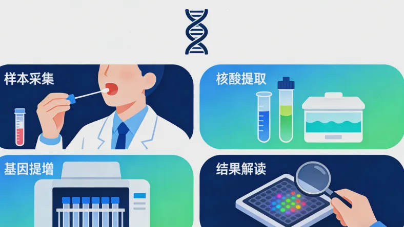 胃癌靶向治疗常见基因靶点示意图