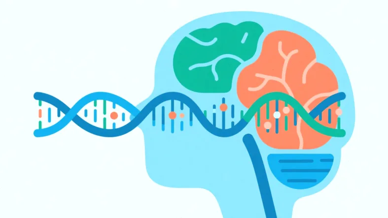 基因检测报告核心指标示意图