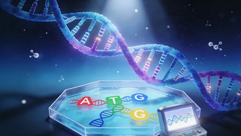 基因检测报告关键部分标注图