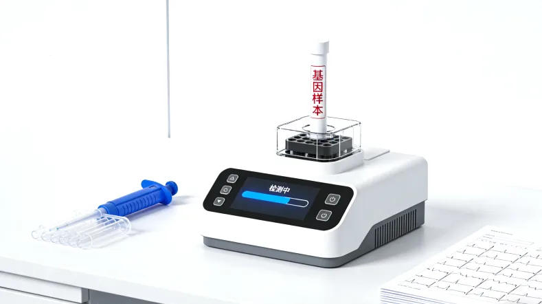 基因检测报告关键指标示例图