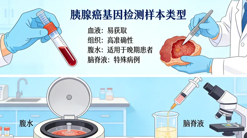 肿瘤基因检测报告核心部分示意图