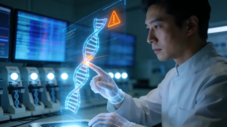 乳腺癌化疗基因检测核心基因示意图