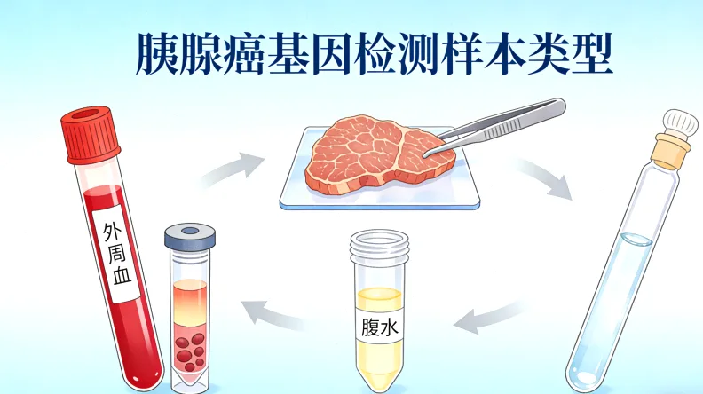基因检测报告核心指标示意图