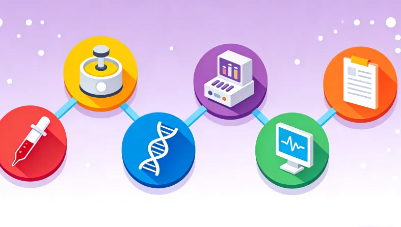 肠癌基因检测报告样本示意图