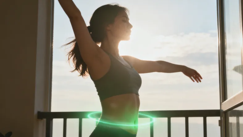 基因检测报告首页关键信息示意图