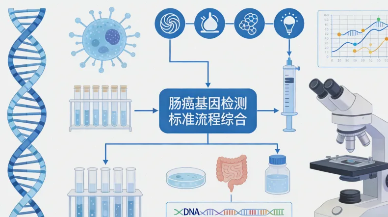 胃癌靶向治疗基因检测常见靶点示意图