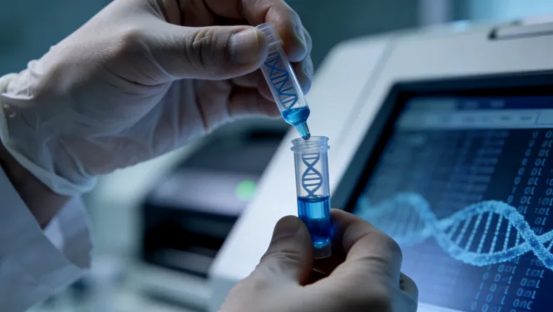 BRCA基因修复DNA损伤示意图