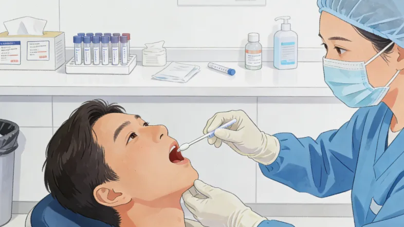 基因检测报告核心指标示意图