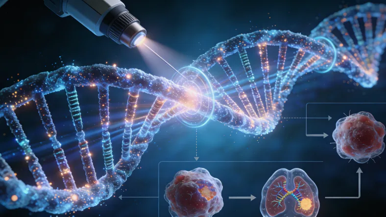 胃癌靶向治疗基因检测报告示意图