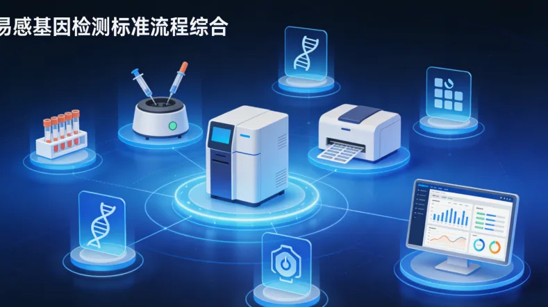 一份标准化基因检测报告的关键部分示例