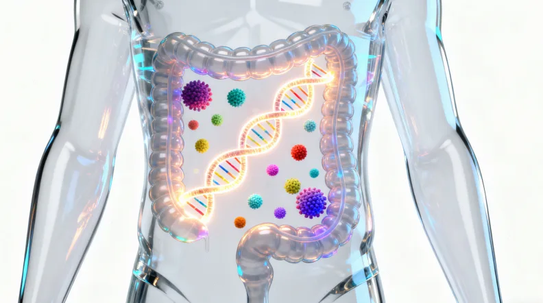 微卫星序列稳定与不稳定对比示意图