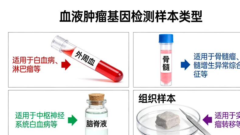 基因检测报告关键信息示意图