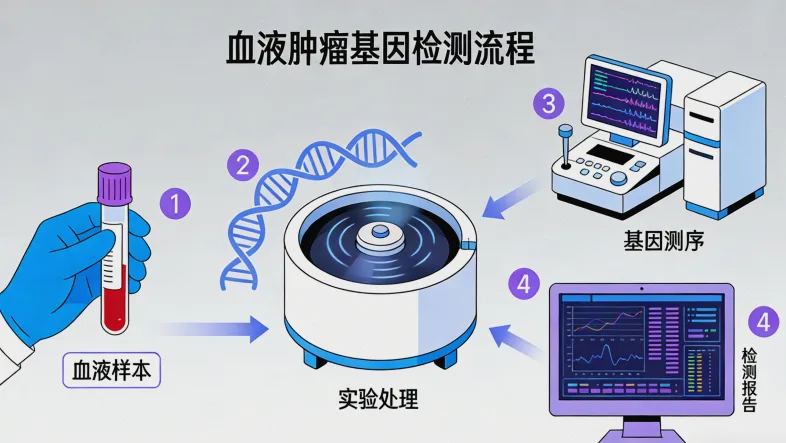 肿瘤组织基因检测指导靶向治疗路径图