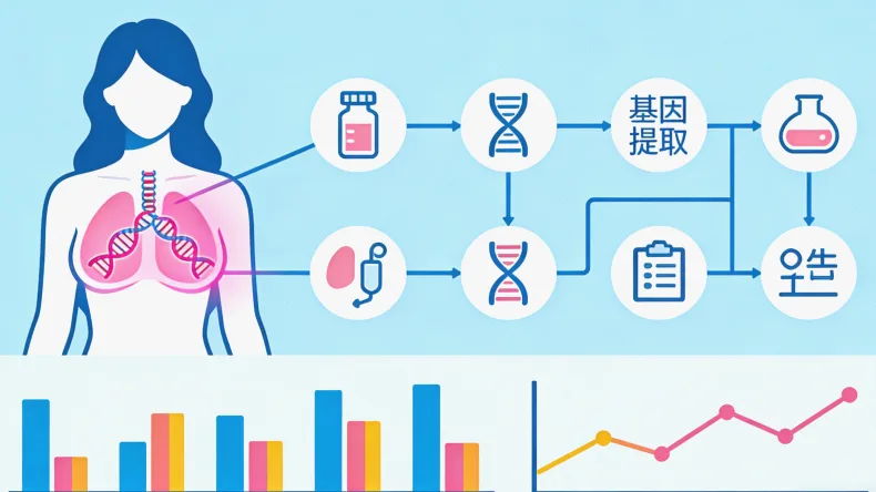 胃癌组织切片与正常组织对比
