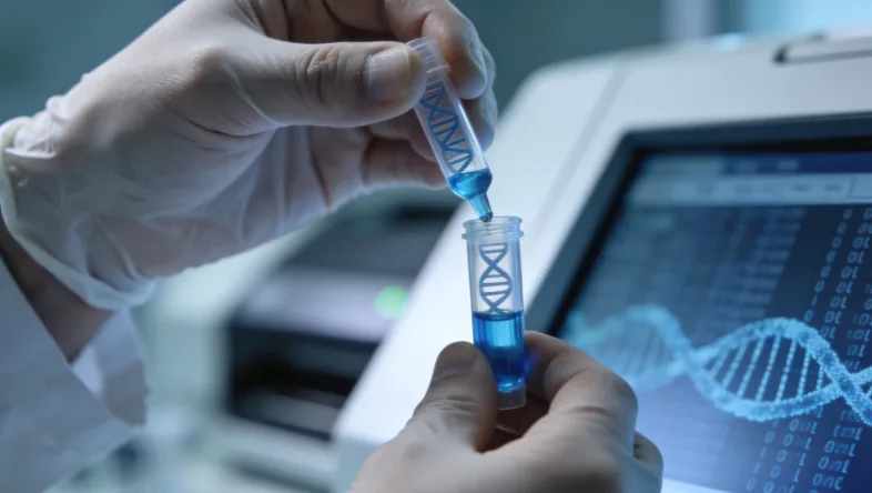 肺癌10基因检测核心基因示意图