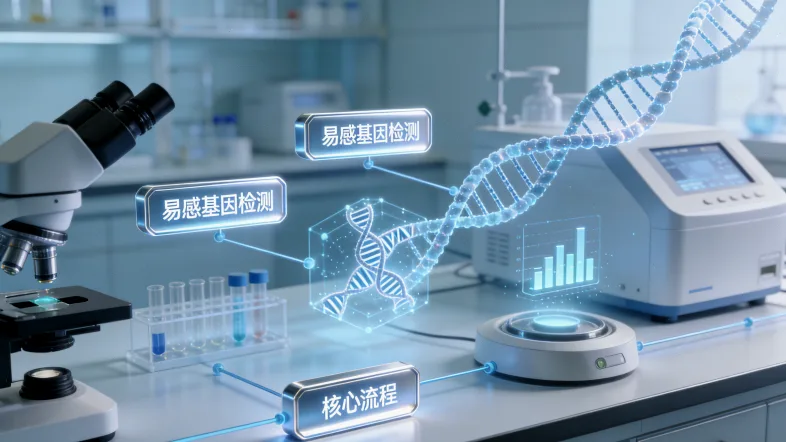 基因检测报告核心结论部分示例