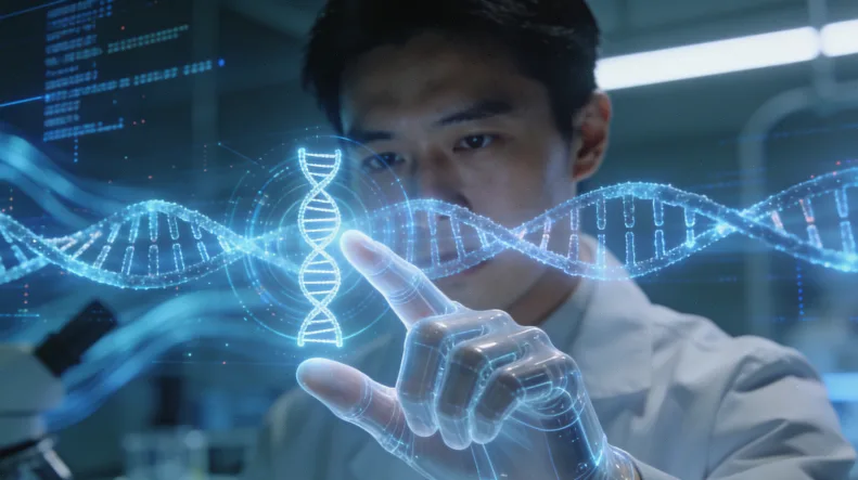 一份基因检测报告结论页的示例