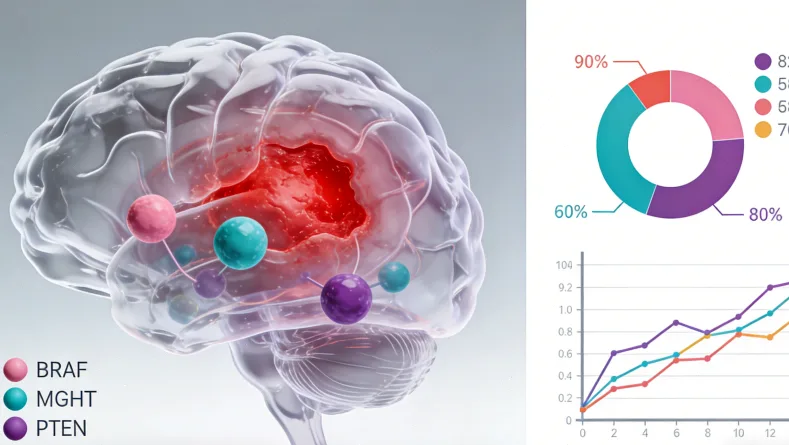 基因检测报告样本关键部分示意