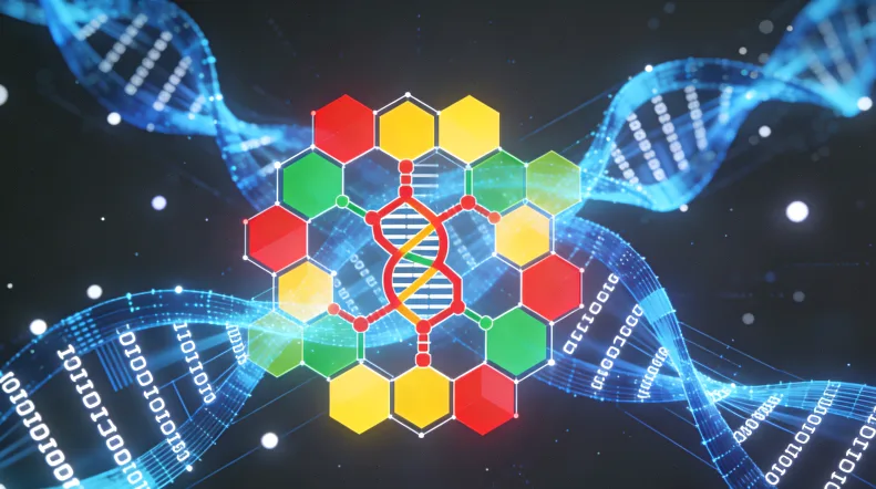 肺癌基因检测实验室工作场景