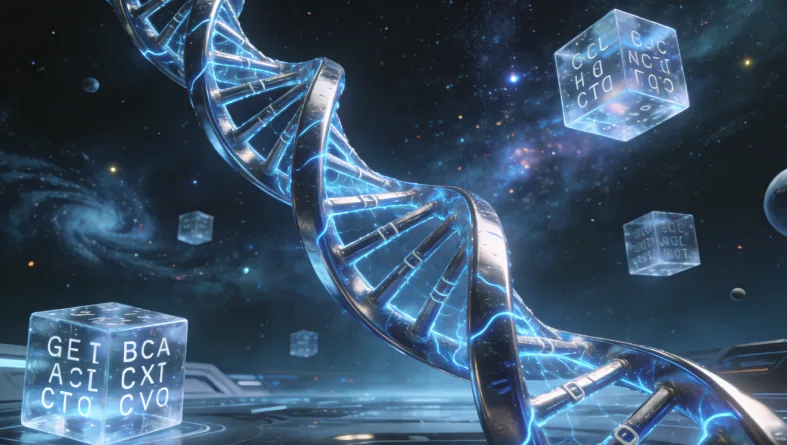 基因检测实验室工作场景