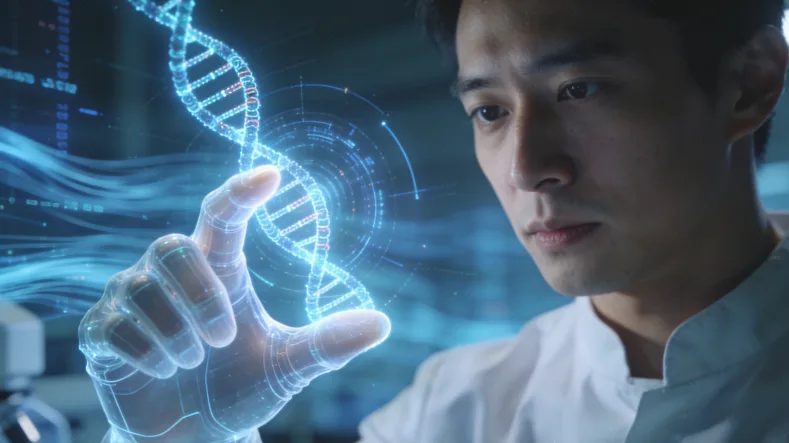 基因检测报告关键指标示意图