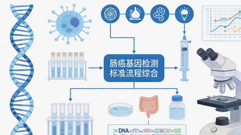 实验室技术人员进行基因测序操作