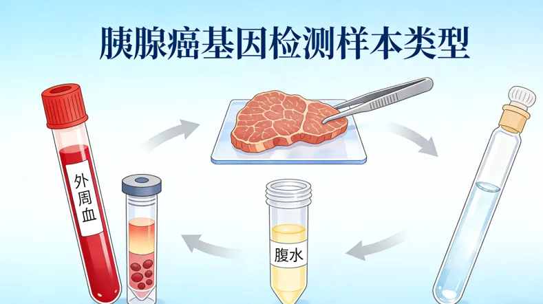 基因检测报告关键指标示意图