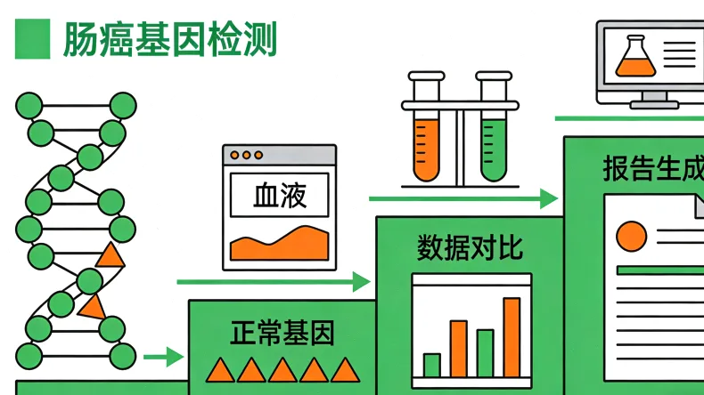 肺癌多基因检测报告示例局部图