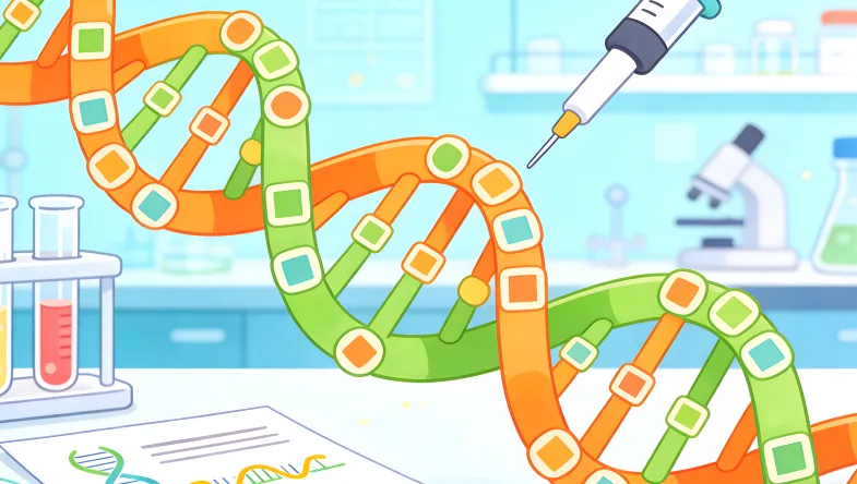 同源重组修复功能示意图